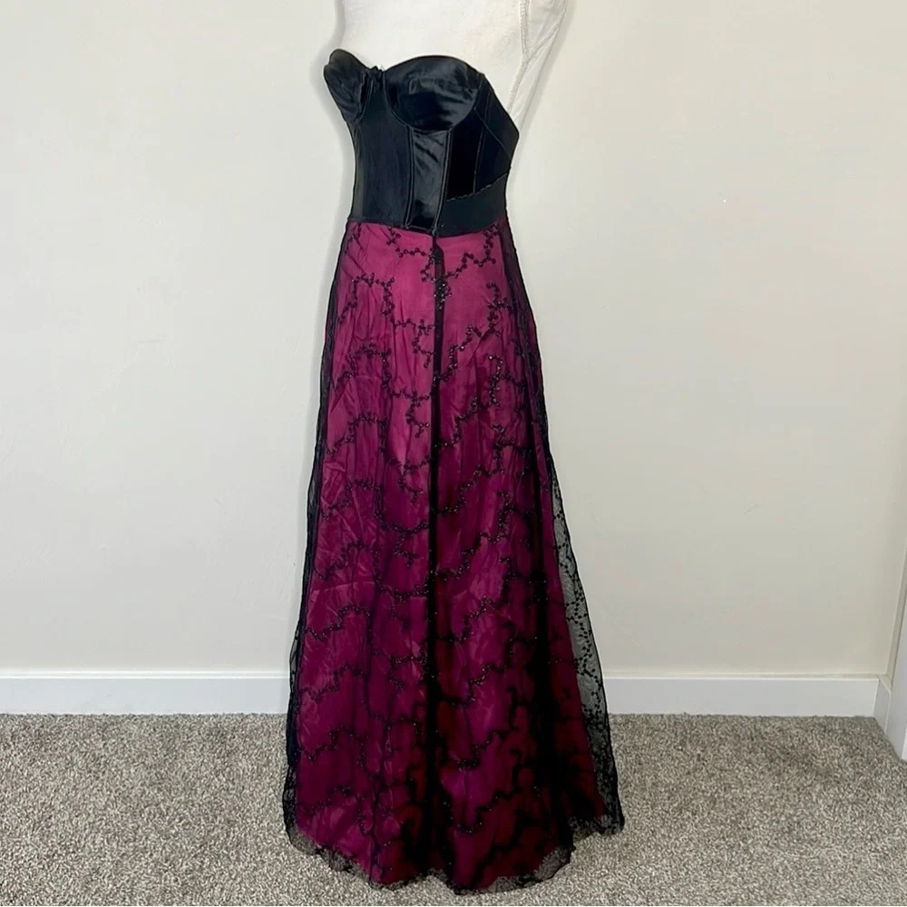 Vintage Formal Prom Maxi Skirt